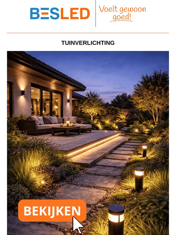 Tuinverlichting nodig? Bekijk onze collectie 💡