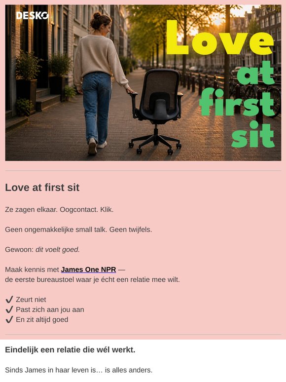 Love at first sit! 💚