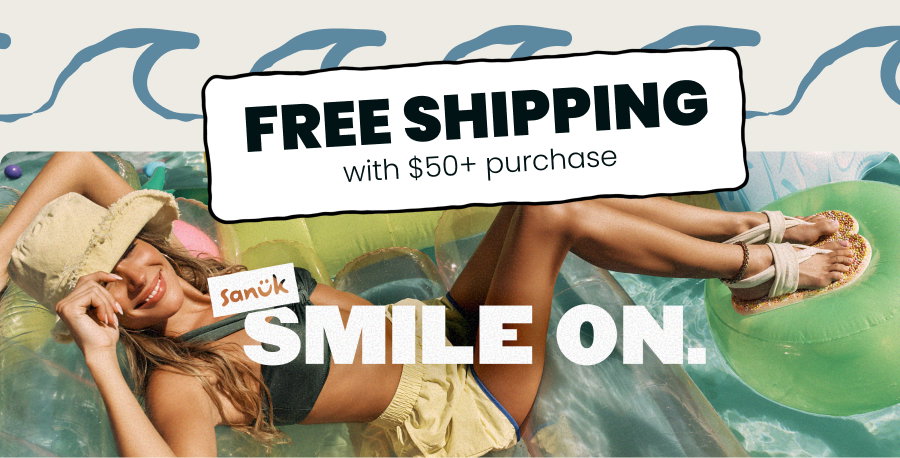 Free shipping on orders USD $50+