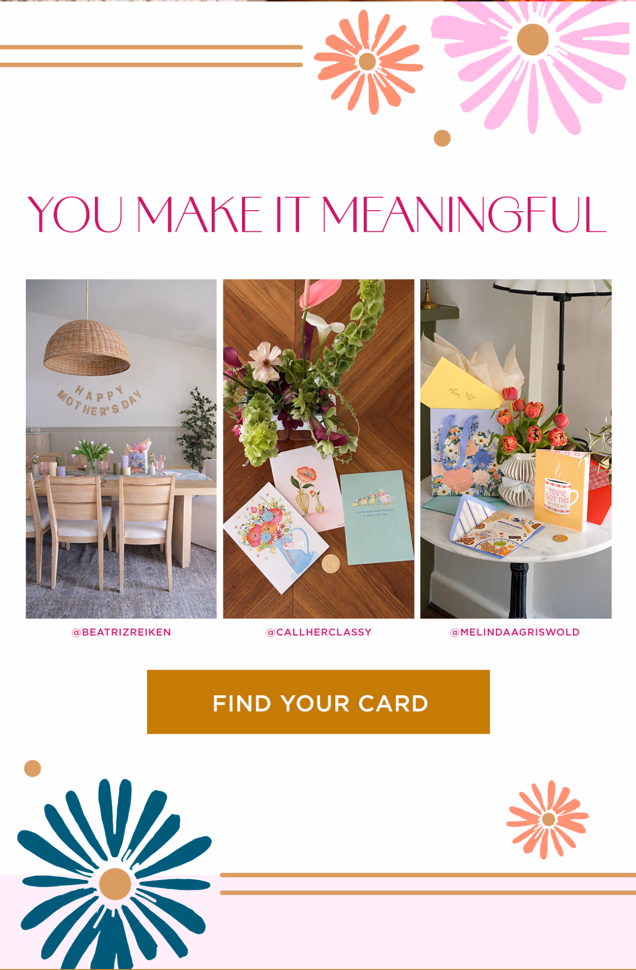 Find your card.