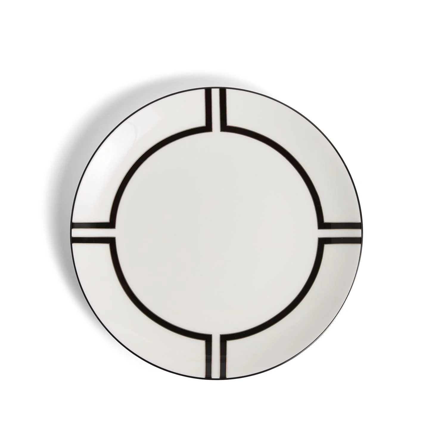 Vera Wang Luxe Graphite Plate 8in