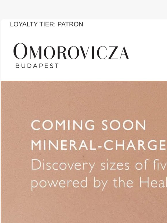 Join the waitlist: Mineral-Charged Minis