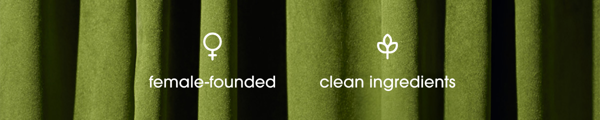 female-founded clean ingredients