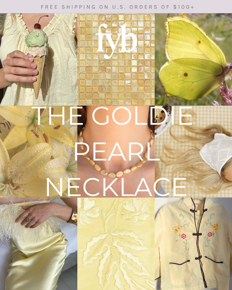 Shop The Goldie Pearl Necklace