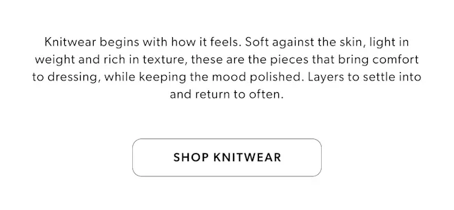 SHOP KNITWEAR