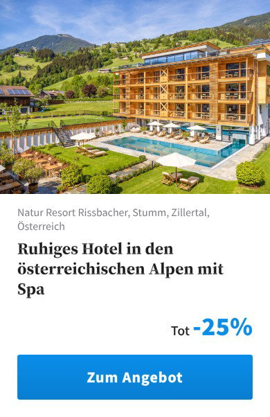 Ruhiges Hotel in den österreichischen Alpen mit Spa