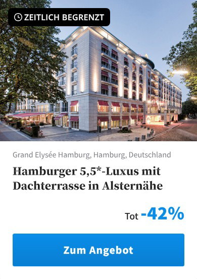 Hamburger 5,5*-Luxus mit Dachterrasse in Alsternähe