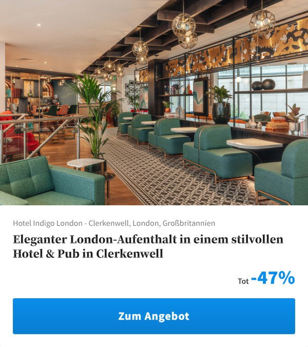 Eleganter London-Aufenthalt in einem stilvollen Hotel & Pub in Clerkenwell