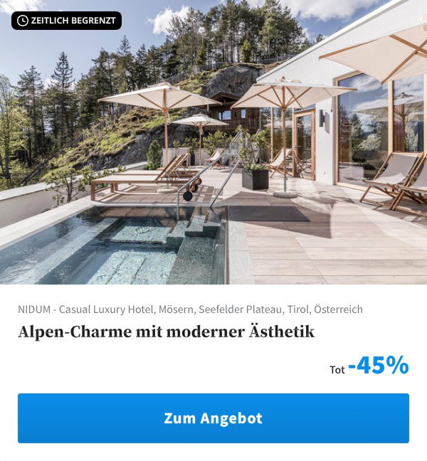 Alpen-Charme mit moderner Ästhetik