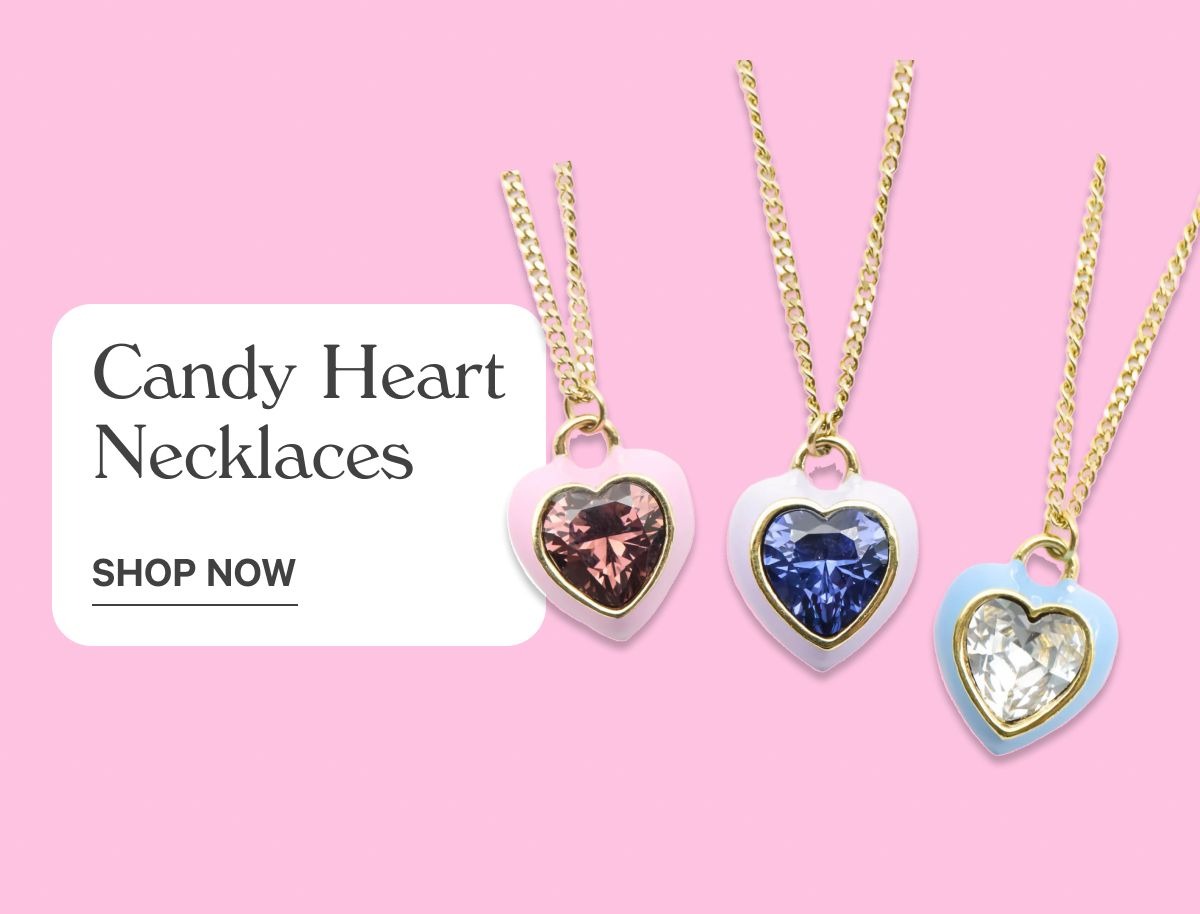 Candy Heart Necklaces