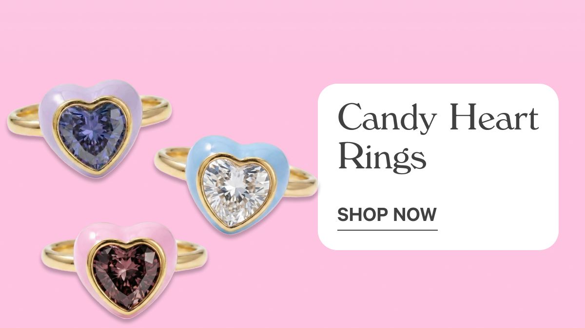 Candy Heart Rings