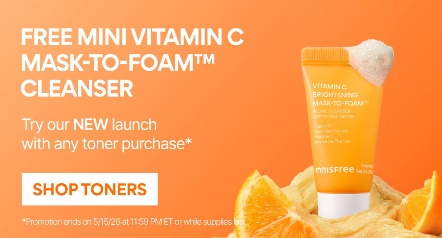 FREE Mini Vitamin C Mask-to-Foam™ Cleanser w/ Toner Purchase