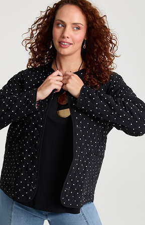 Natural Boho Reversible Jacket