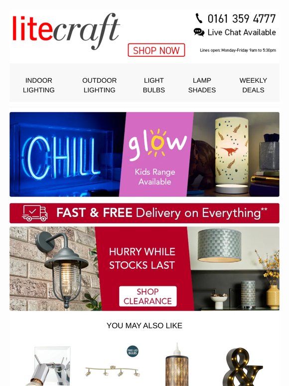 Litecraft - Grab a Bargain With our Clearance Collections 🙌
