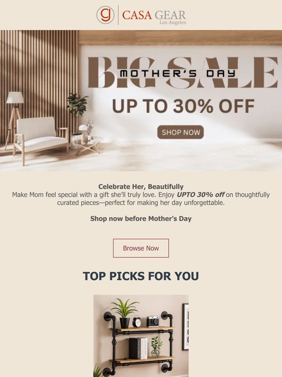 Up to 30% Off, Elegantly