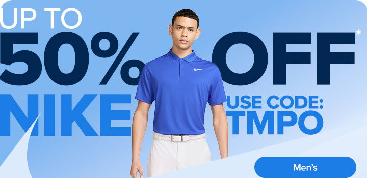 Up to 50% Off Nike with Code: TMPO - Men's