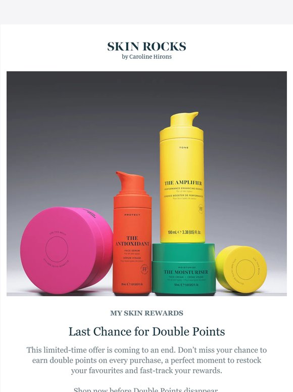 Last Call To Earn Double Points