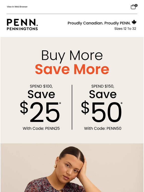 Buy More, Save More! Save Up to $50 😍