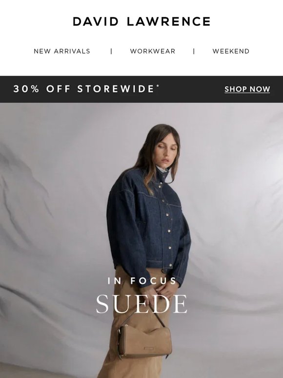 In Focus: Suede