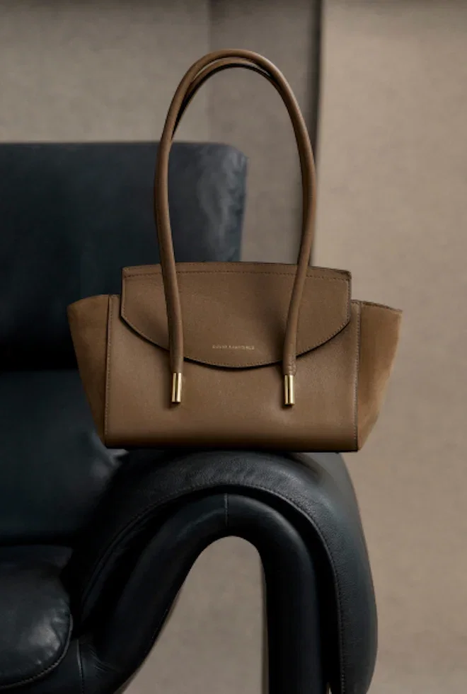 Velda Suede Leather Tote Bag