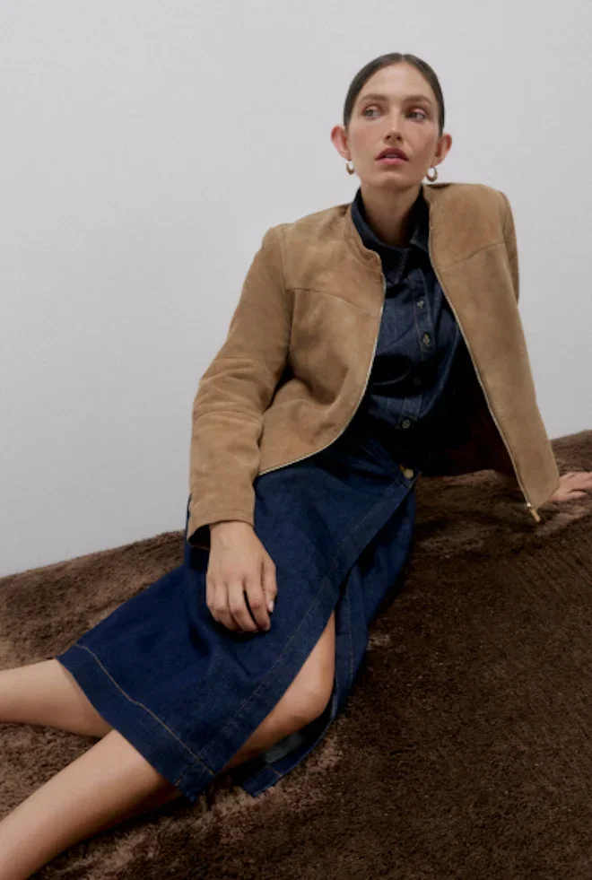 Paignton Suede Leather Jacket