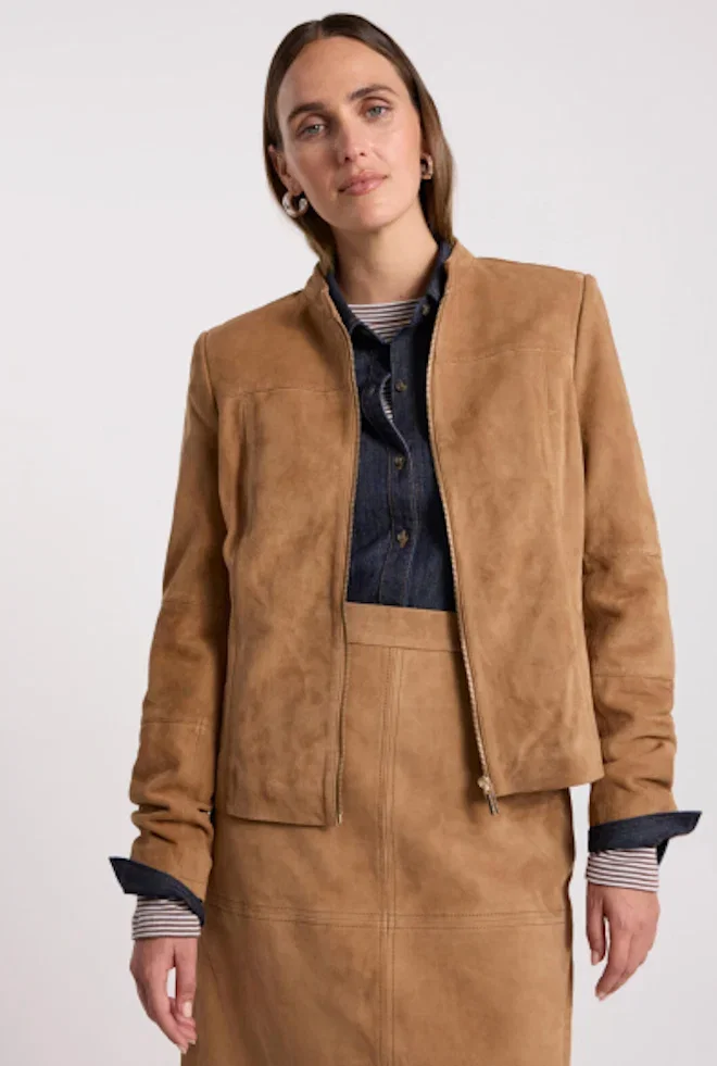 Paignton Suede Leather Jacket