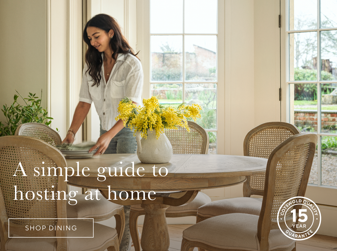 A simple guide to hosting at home - shop dining