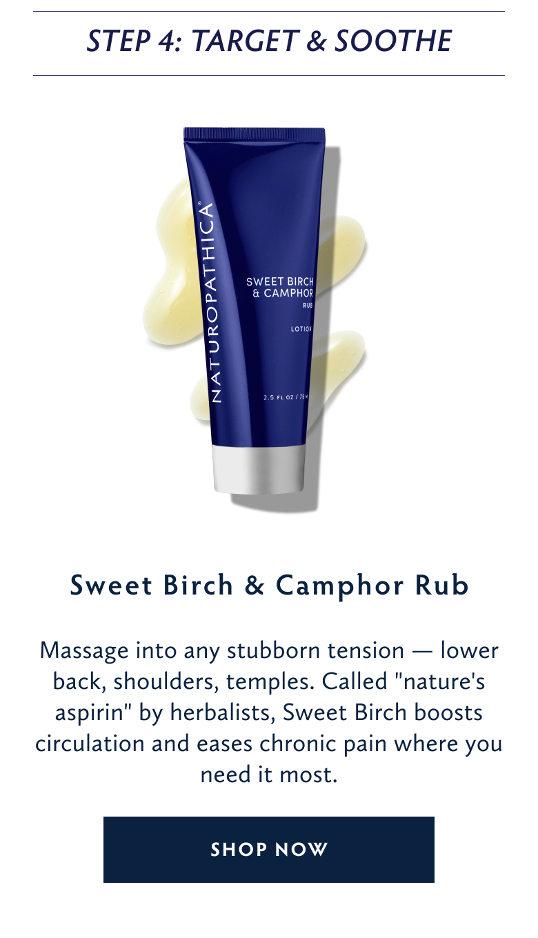 Sweet Birch & Camphor Rub