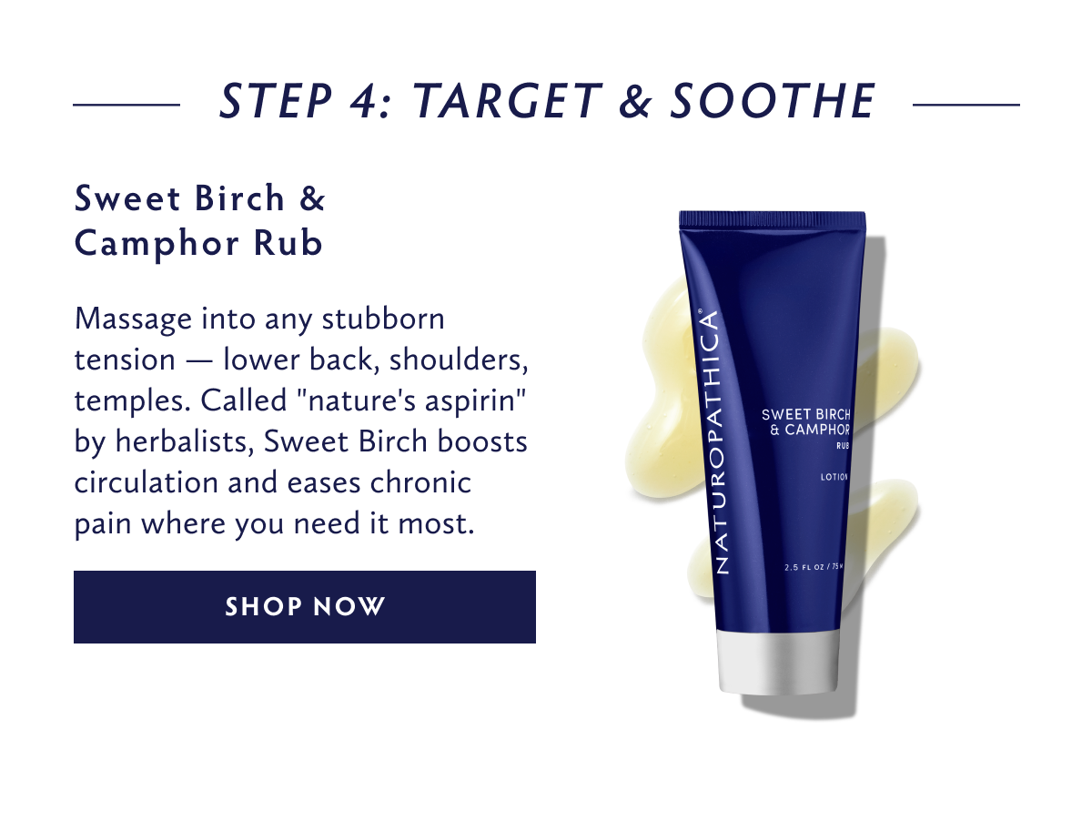 Sweet Birch & Camphor Rub