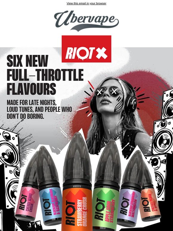 New Riot-X Flavours from £2