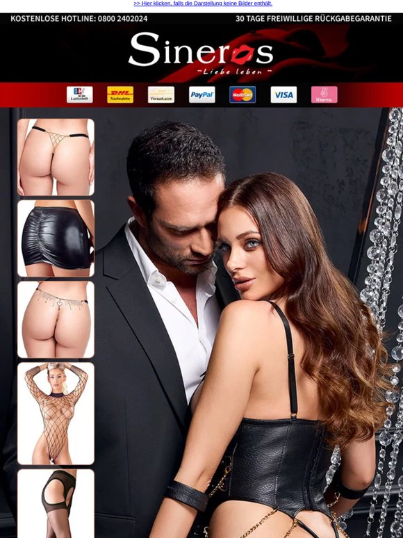 🫦 Maximaler Sexappeal – mit den Dessous-Neuheiten!
