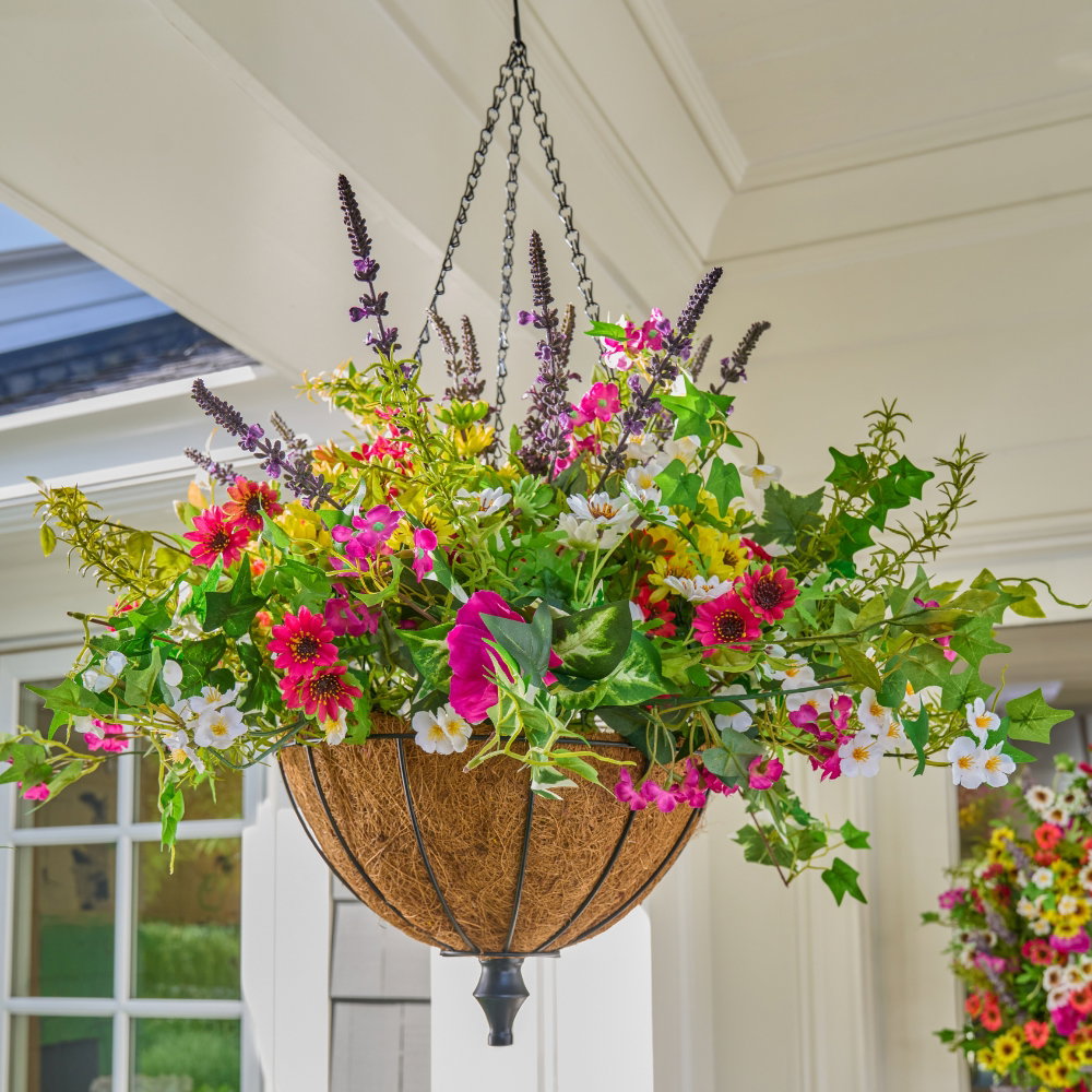 Outdoor Meadow Hanging Basket