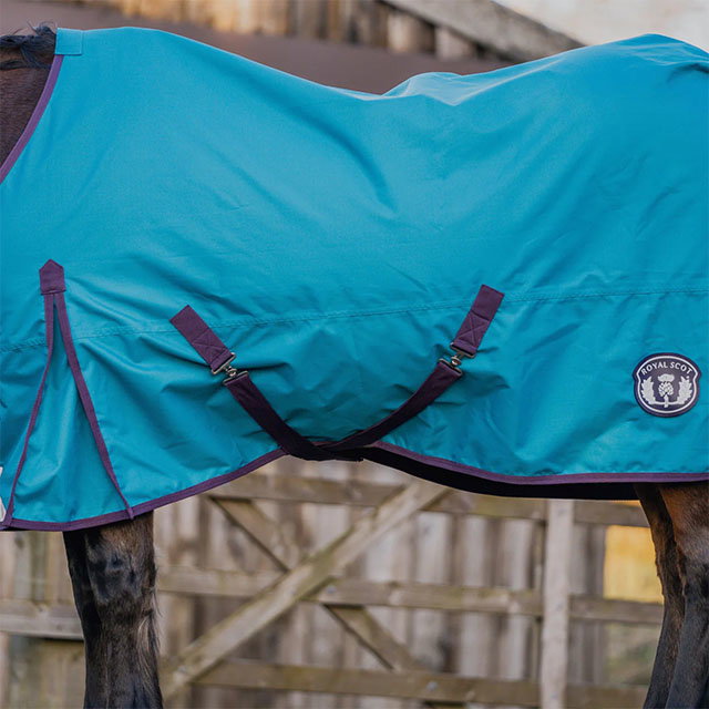 Royal Scot Original Lite 0g Standard Neck Turnout Rug Ocean