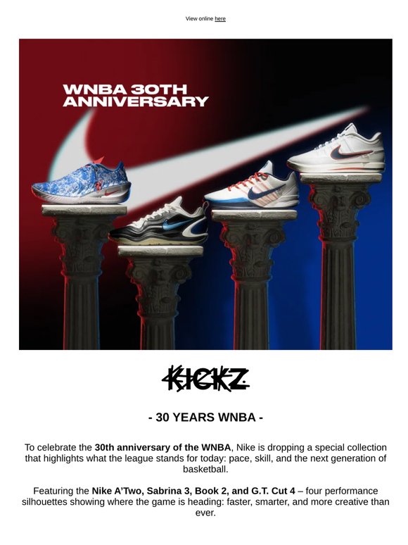 30 Years WNBA – Nike celebrates the game