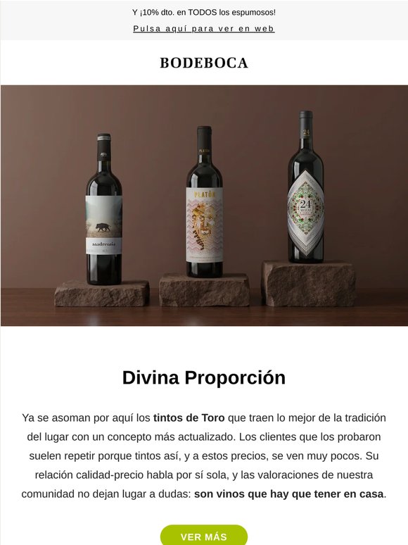 Divina Proporción: tremendos toros por menos de 10€