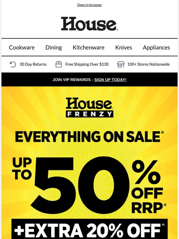 ⚠️FRENZY ALERT +EXTRA 20% OFF^ 1000s OF ITEMS