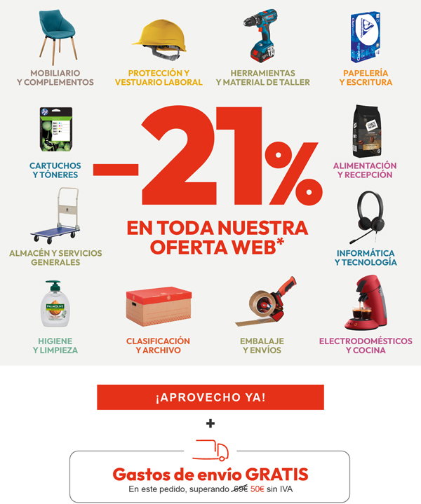 21% en la web