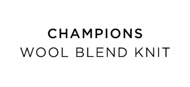 Champions Wool Blend Knit