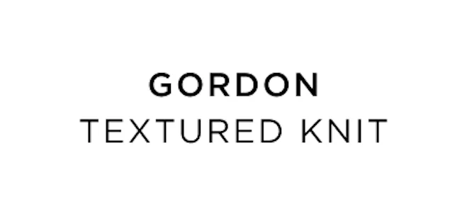 Gordon Textured Merino Knit