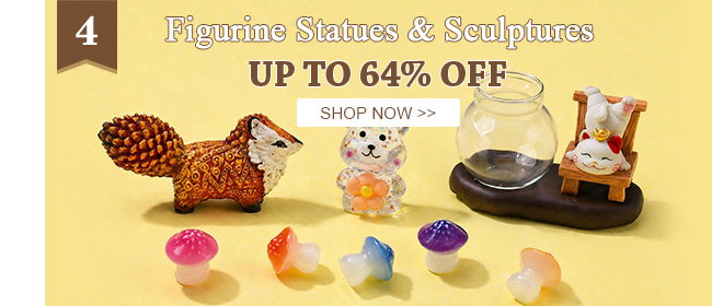 Figurine Statues & Sculptures UP TO 64% OFF