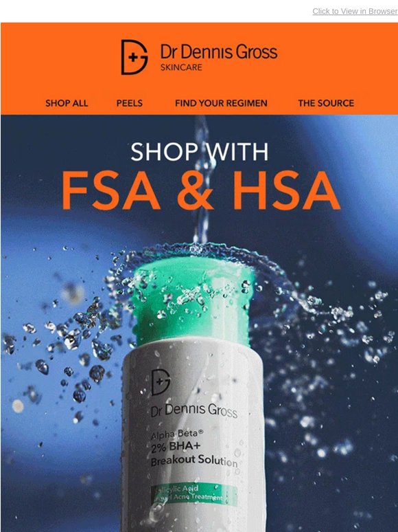 Turn Your FSA/HSA Into More Radiant Skin 🌟