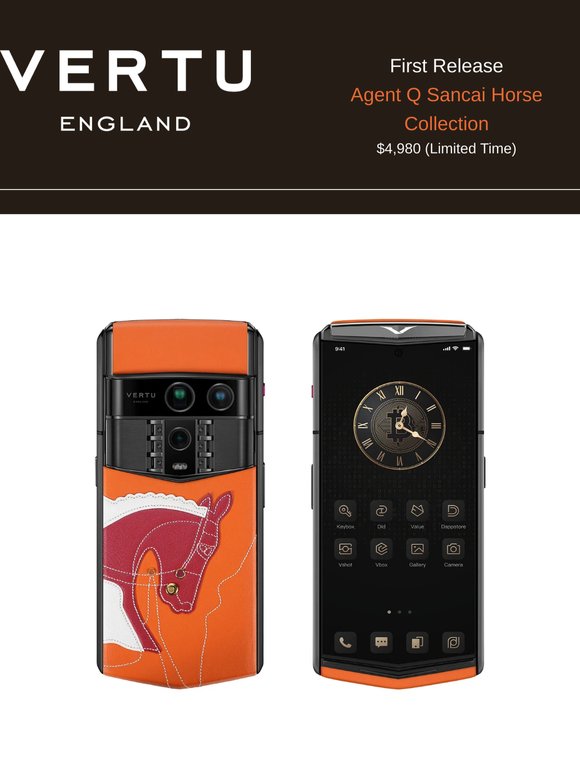 Agent Q Sancai Horse Collection Limited First Release
