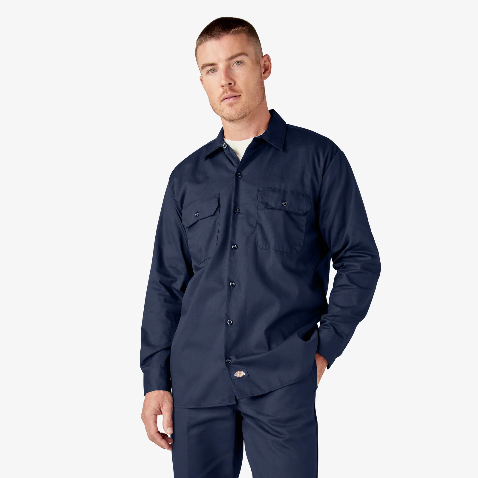 Image of Long Sleeve Work Shirt