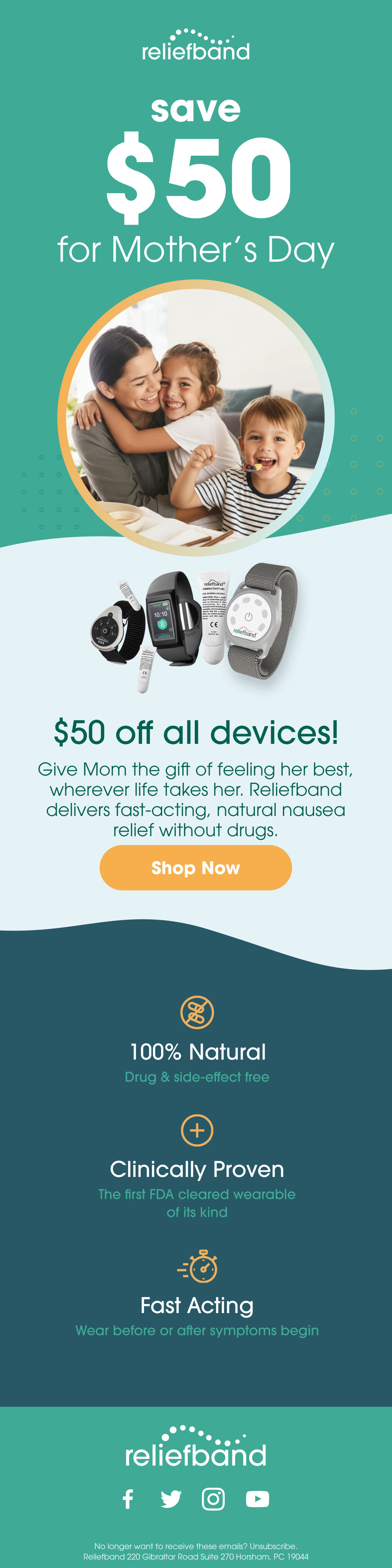Save 25% Site Wide Today
