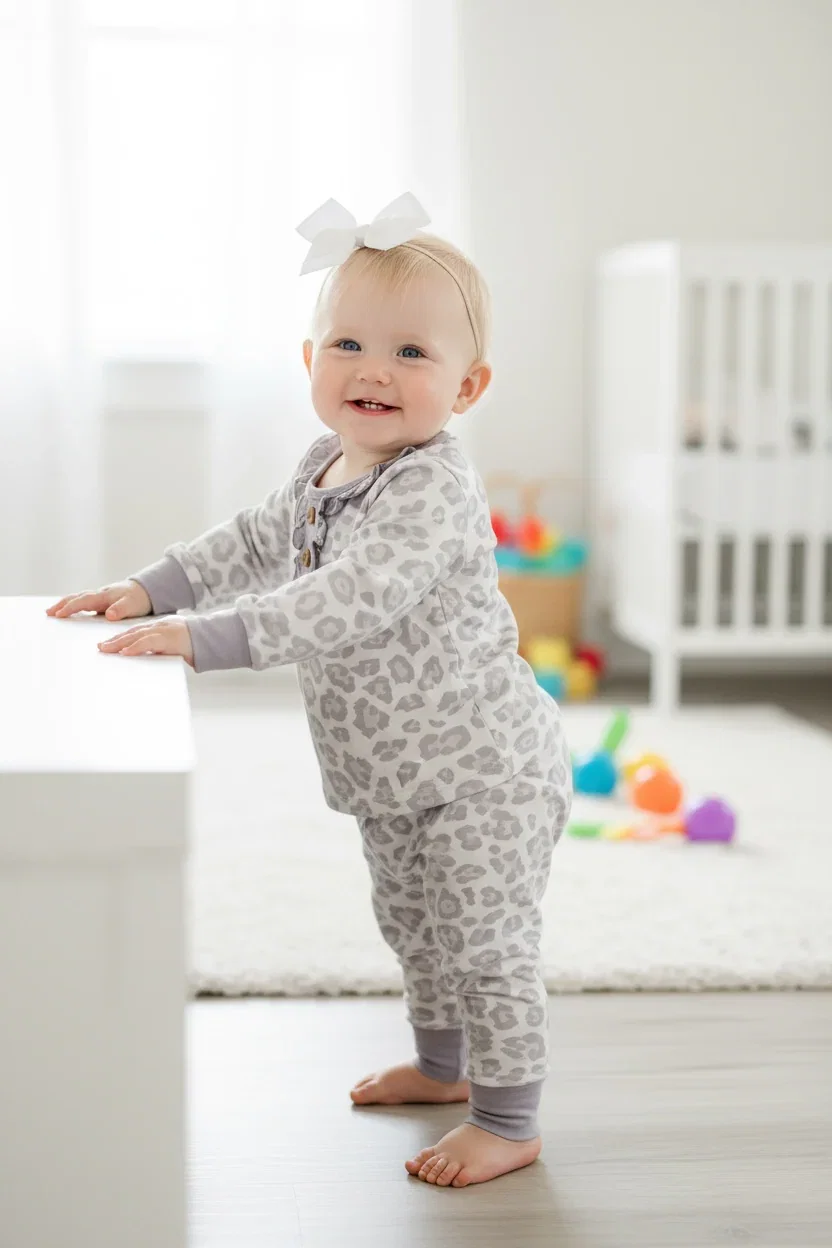 Natural Leopard | 2pc. Toddler Set