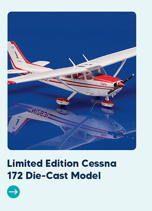 Limited Edition Sporty’s Cessna 172 Die-Cast Model