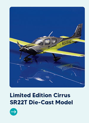 Limited Edition Cirrus SR22T Die-Cast Model