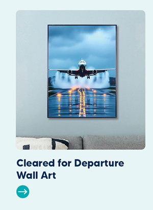 Cleared for Departure Wall Art