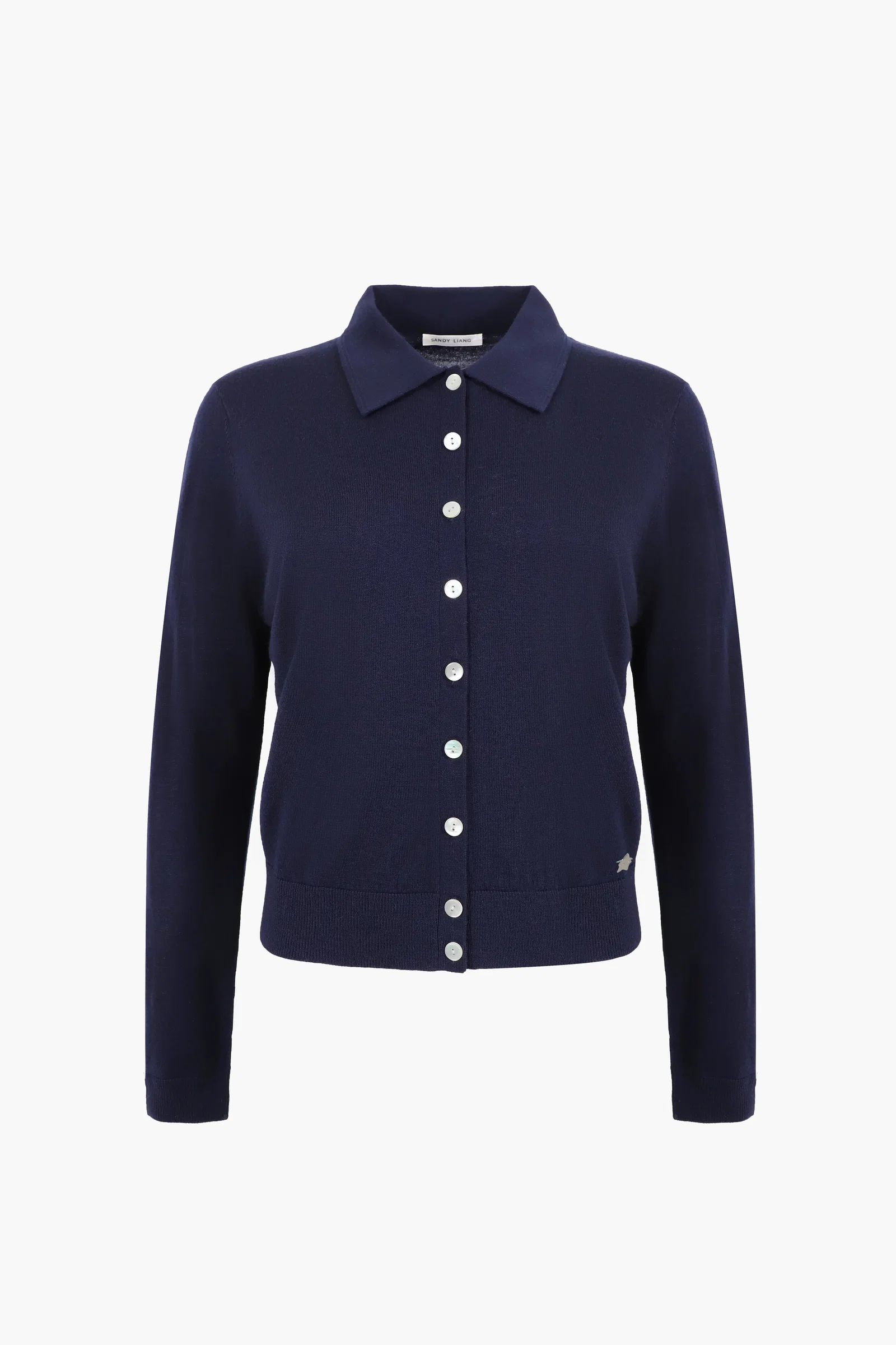 Image of LEY CARDIGAN IN DARK NAVY