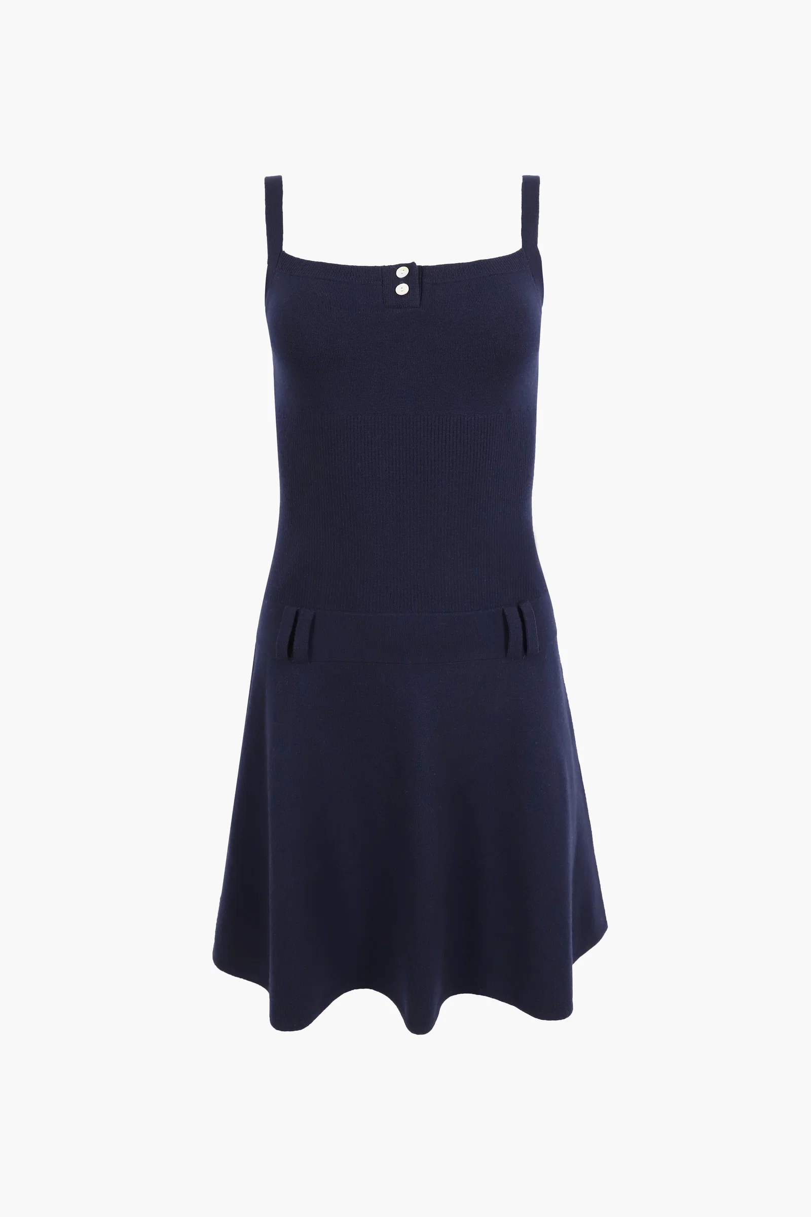 Image of GLACE DRESS IN DARK NAVY